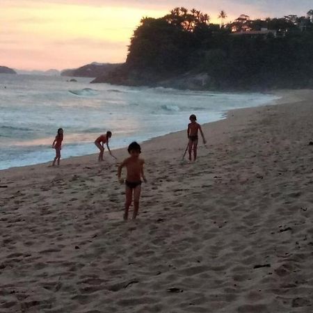 Altar Da Praia Vermelha 180° De Vista Para O Mar Убатуба Екстериор снимка